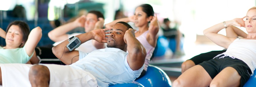 group exercise class